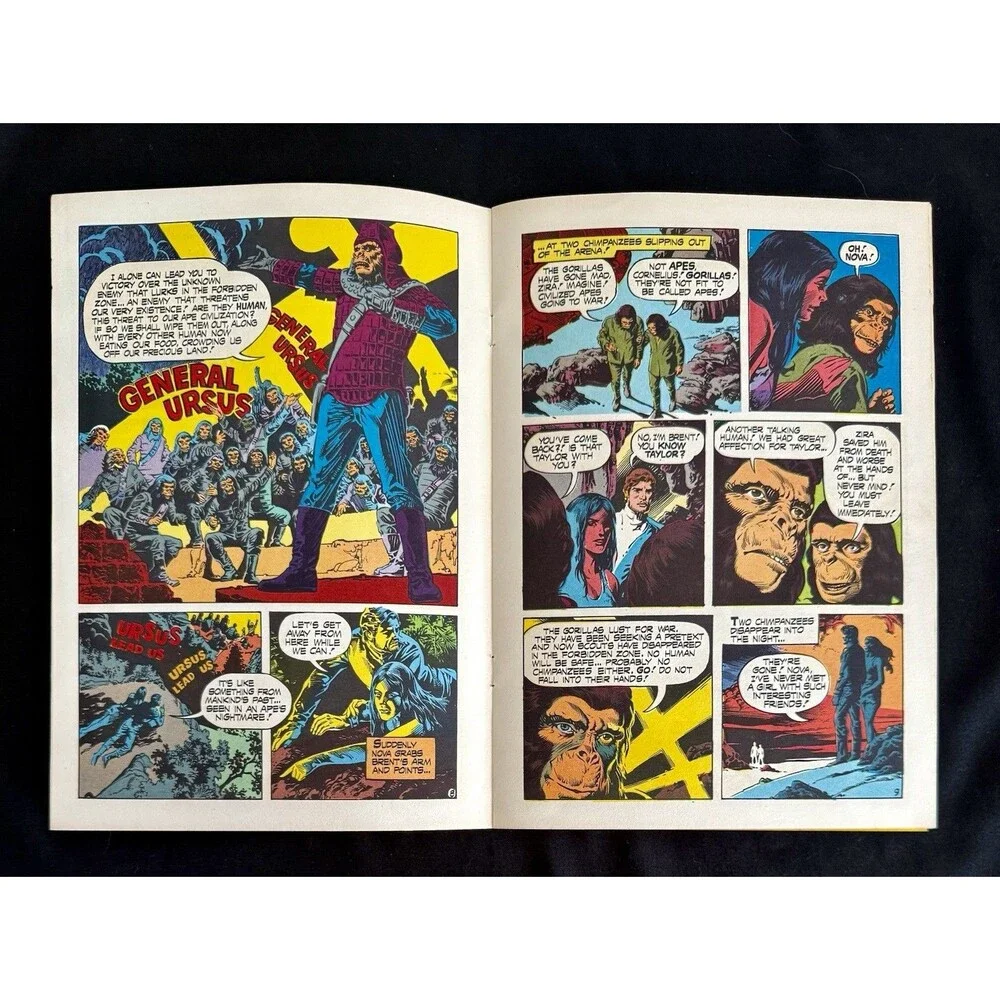 Beneath The Planet of the Apes Book & Record Vintage 1974 Near Perfect Condition